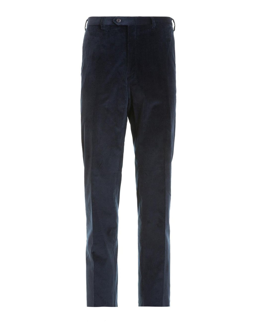 Brioni Tigullio Ribbed Velvet Trousers in Dark Blue (Blue) for Men - Lyst