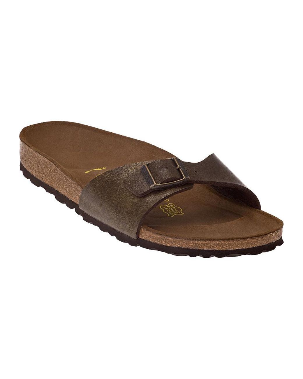 birkenstock madrid brown leather