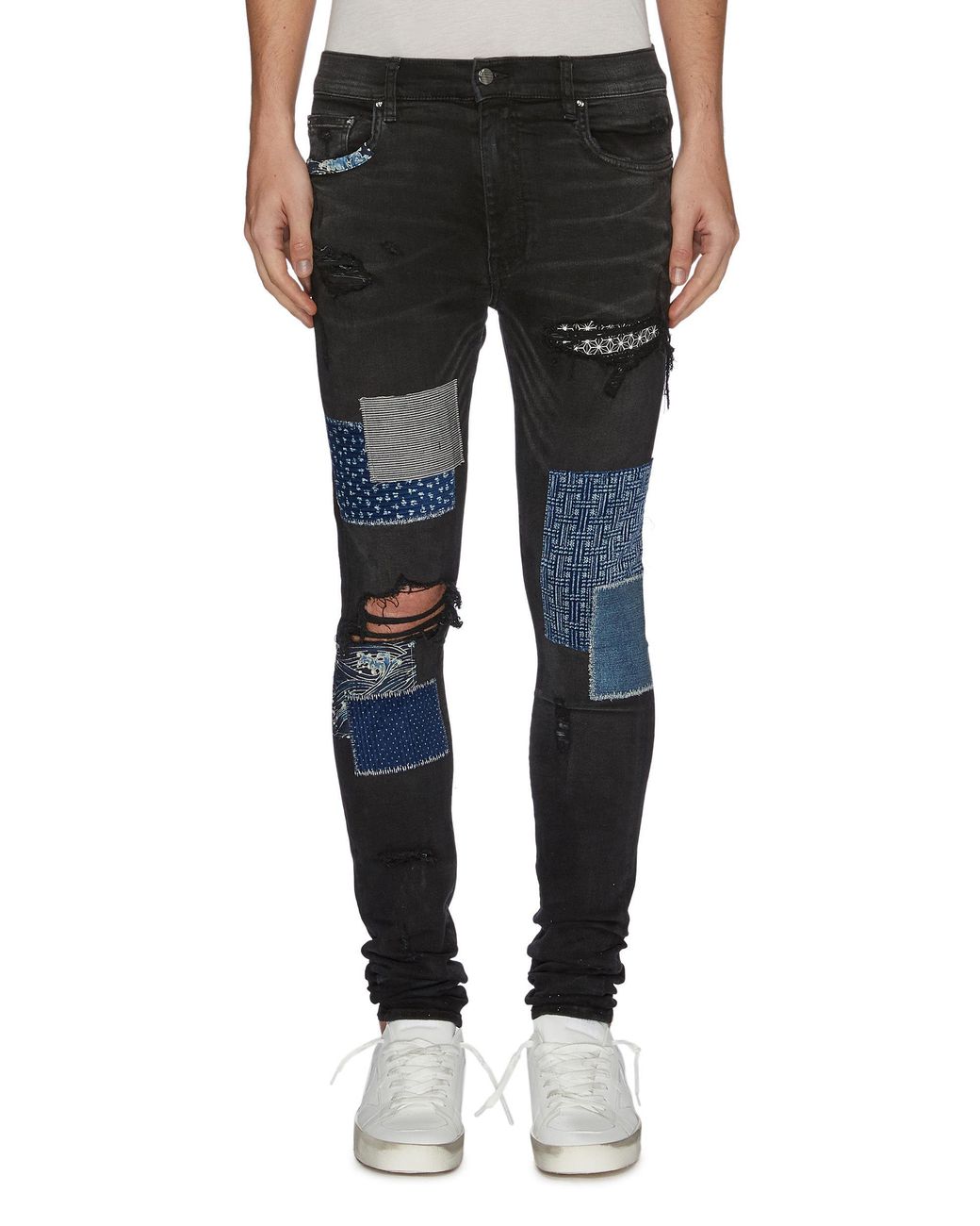 amiri ripped jeans