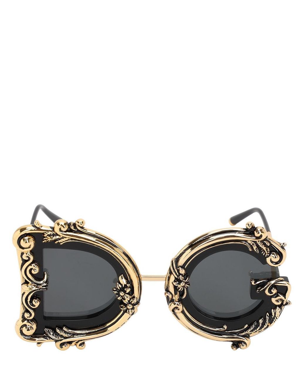 Dolce & Gabbana Dg Barocco Embellished Sunglasses - Save 6% - Lyst