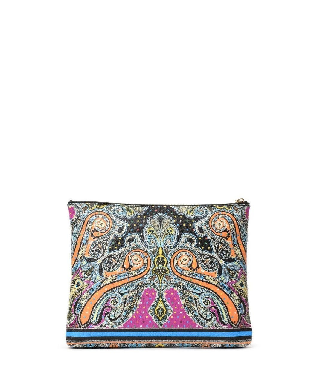 Etro Multicolor Fabric Document Holder - Lyst