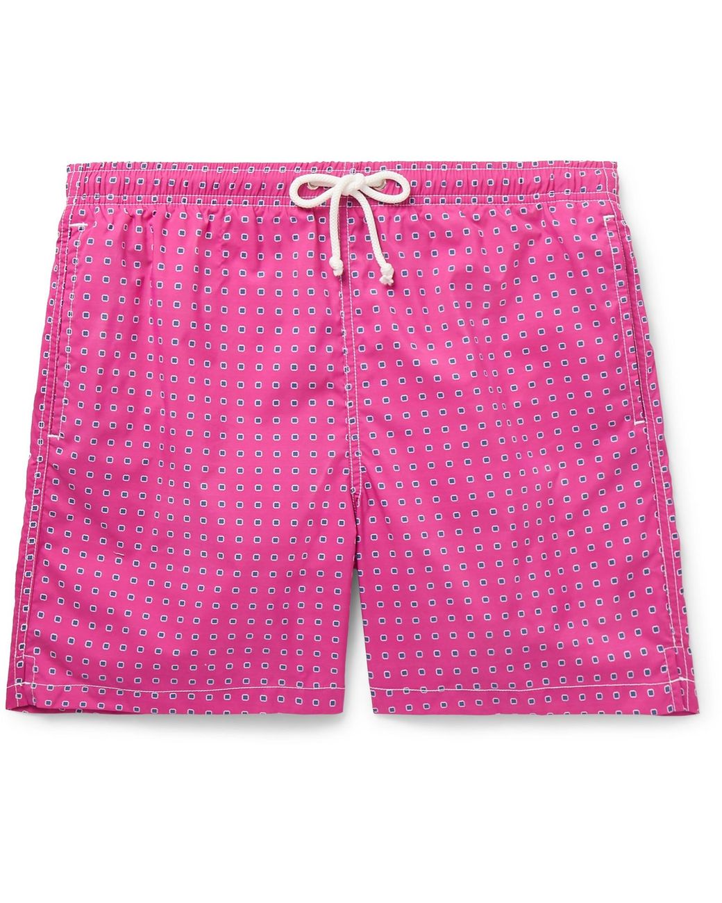 Anderson & Sheppard Slim-fit Mid-length Printed Swim Shorts in Pink for ...