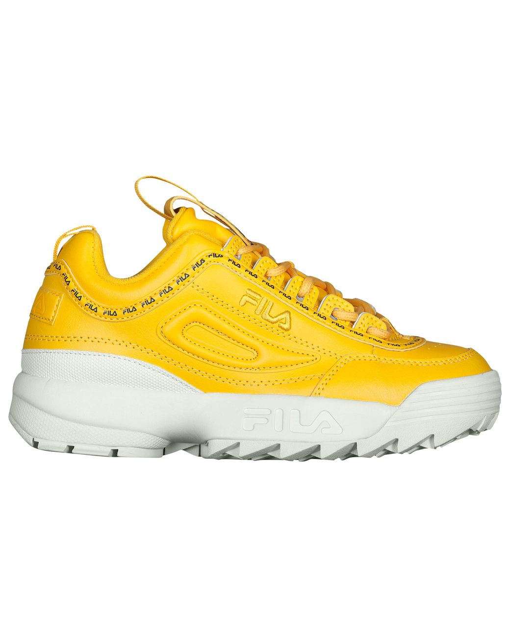 fila disruptor 2 premium repeat yellow