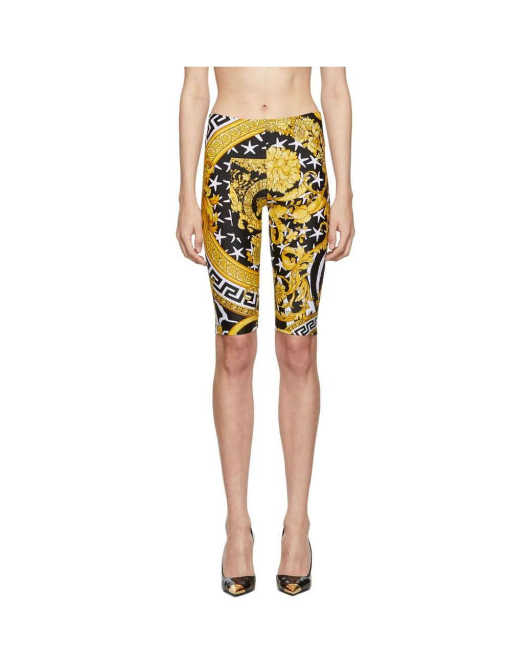 versace bike shorts