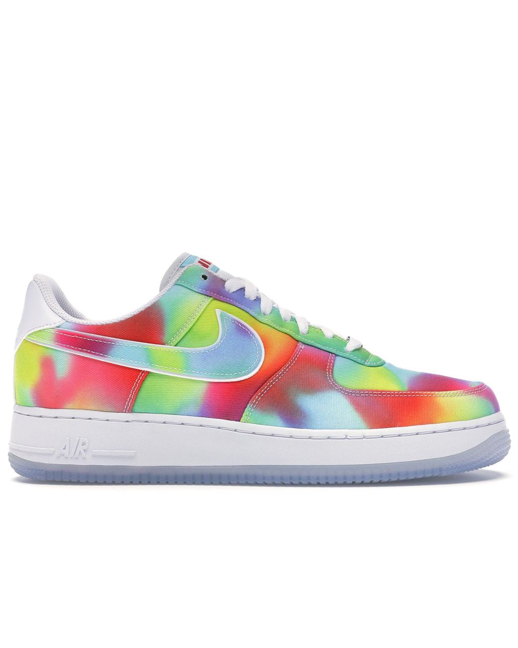 tie dye air force 1s