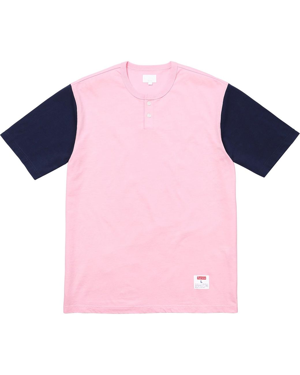 light pink henley