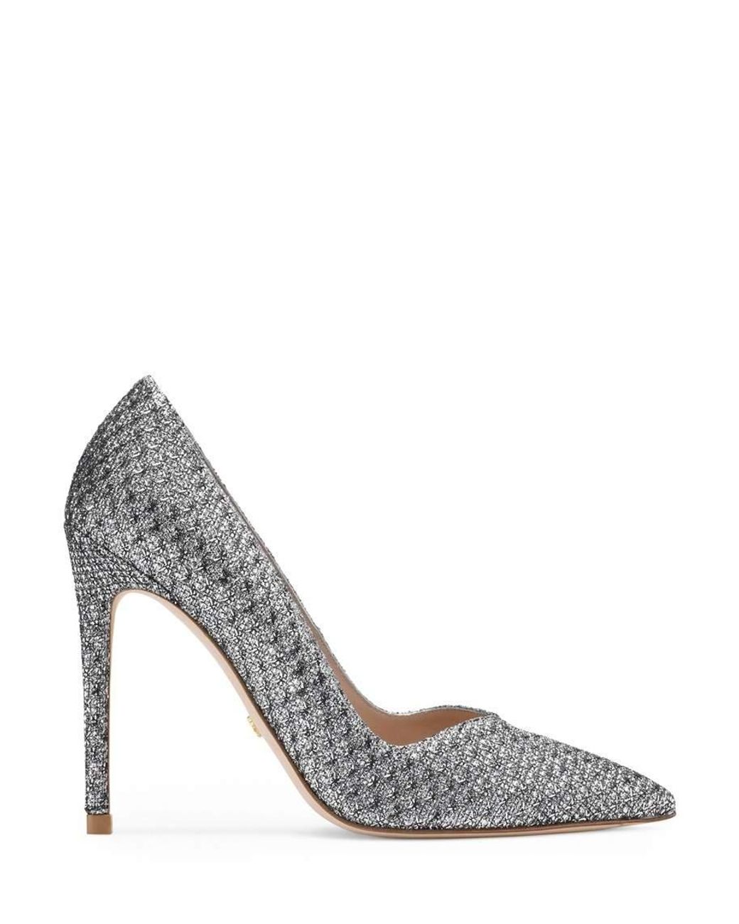 Stuart Weitzman Anny 105 in Metallic - Lyst