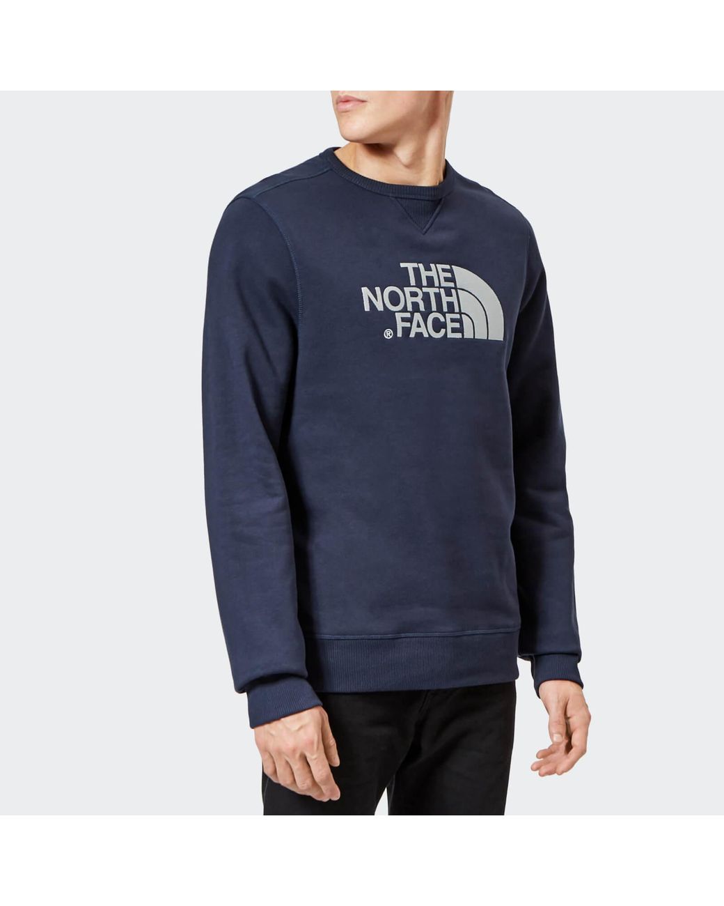 the north face mittelegi pocket crew sweatshirt