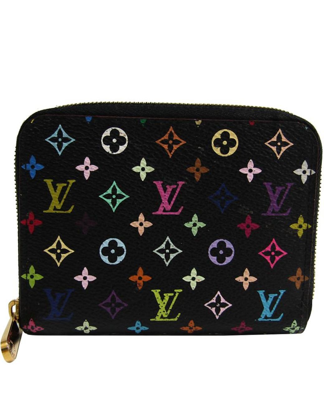 louis vuitton zippy coin purse black