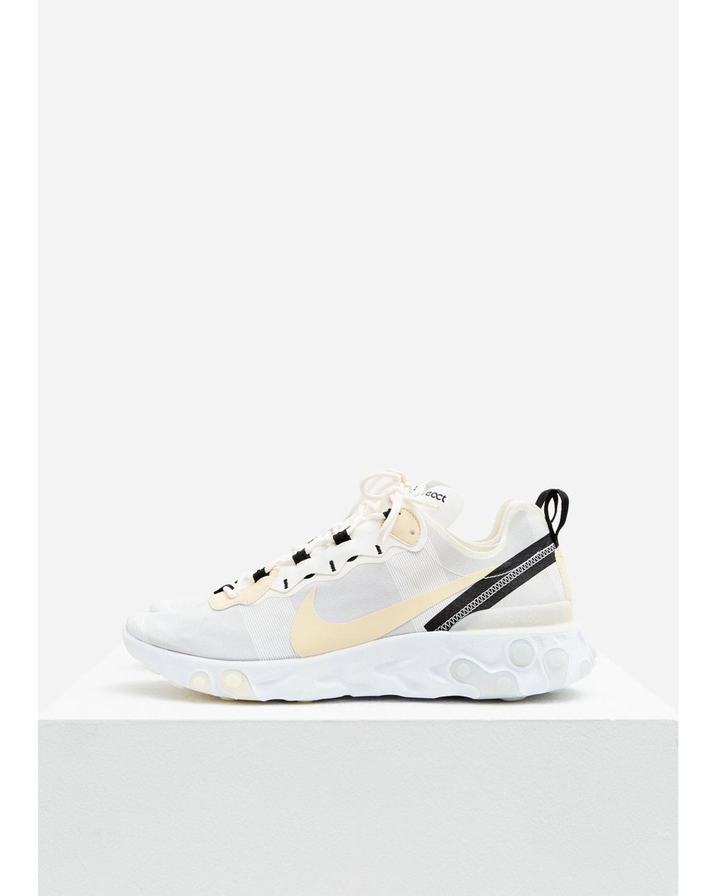 nike react 55 all white