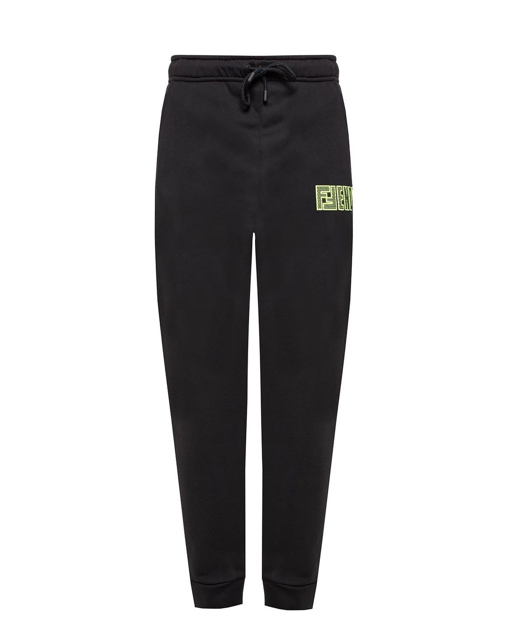 Fendi Branded Sweatpants in Black for Men - Lyst