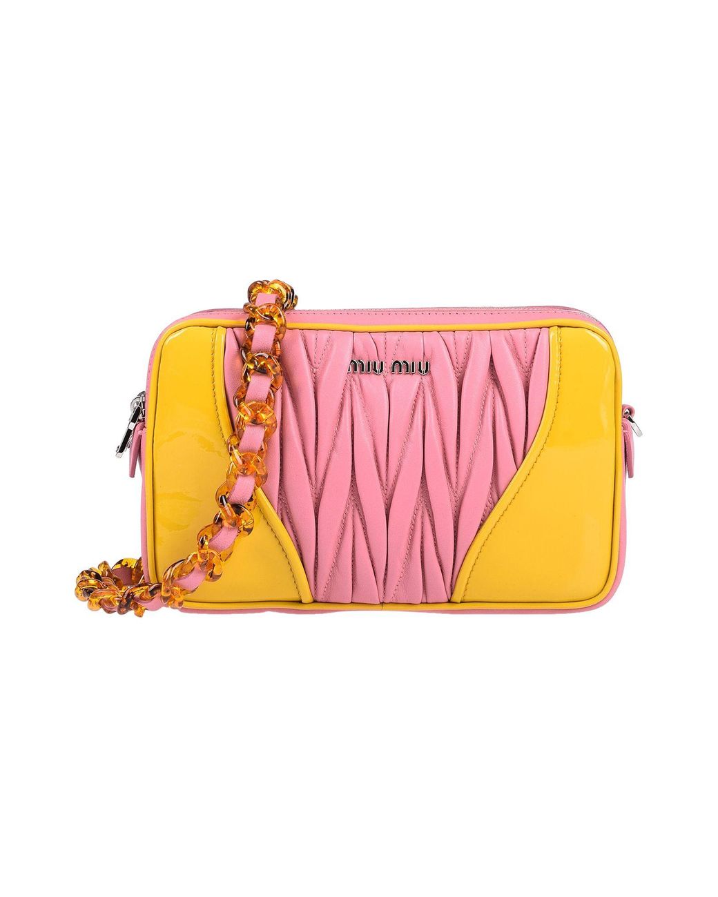 miu miu pink pouch