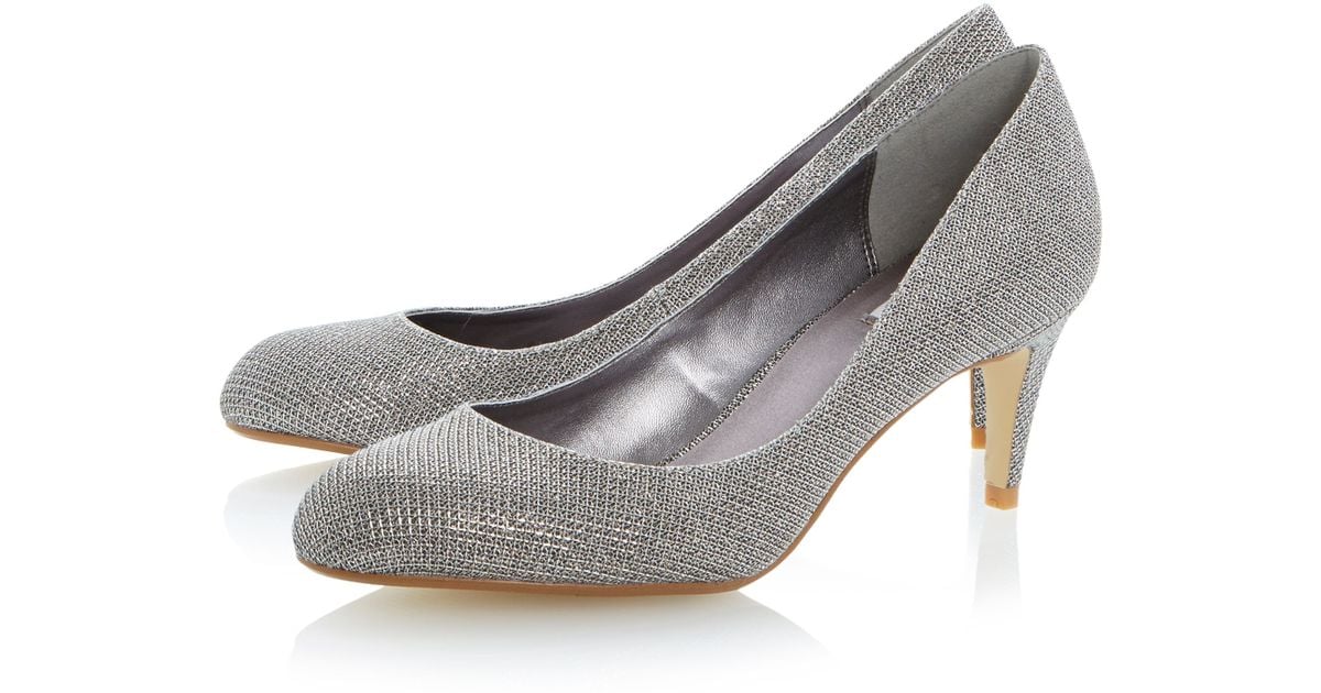 Toe Lyst Belight Stiletto Gray Round Glitter Untold Shoes Court 9WEDY2HI