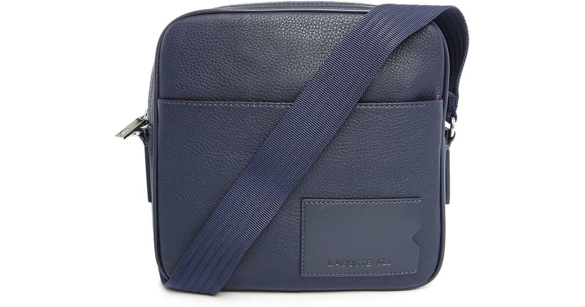 lacoste men's shoulder bags