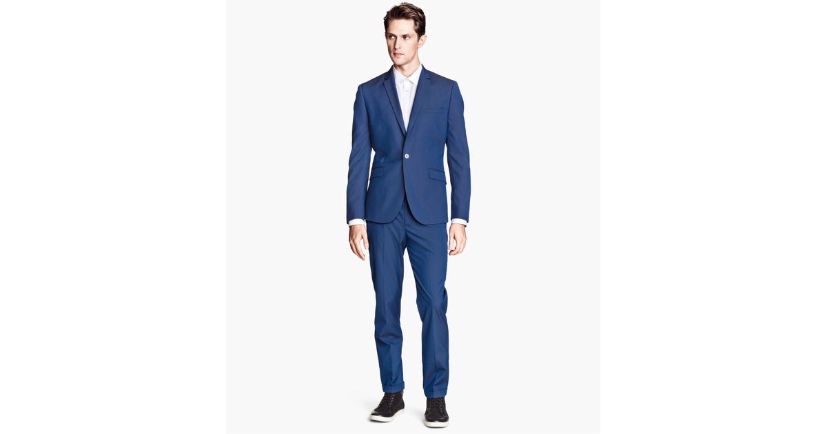 h&m suit trousers
