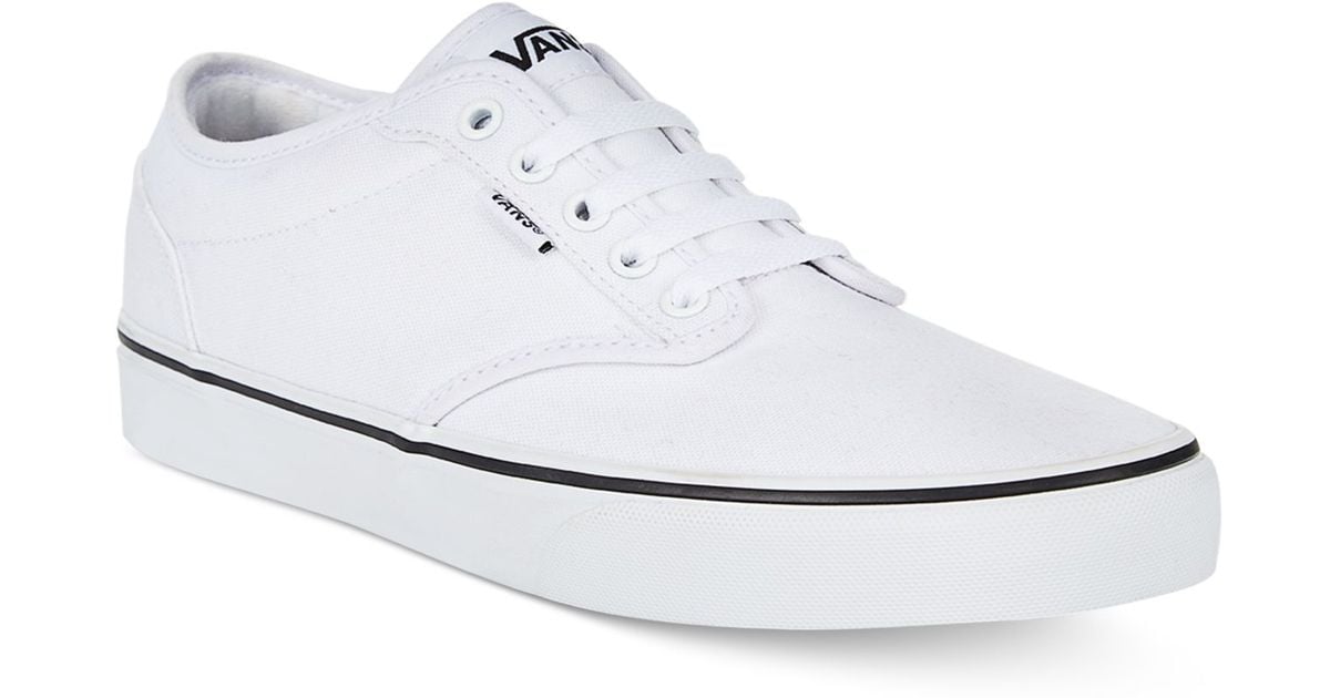 Lyst - Vans Shoes, Atwood Sneakers in White for Men