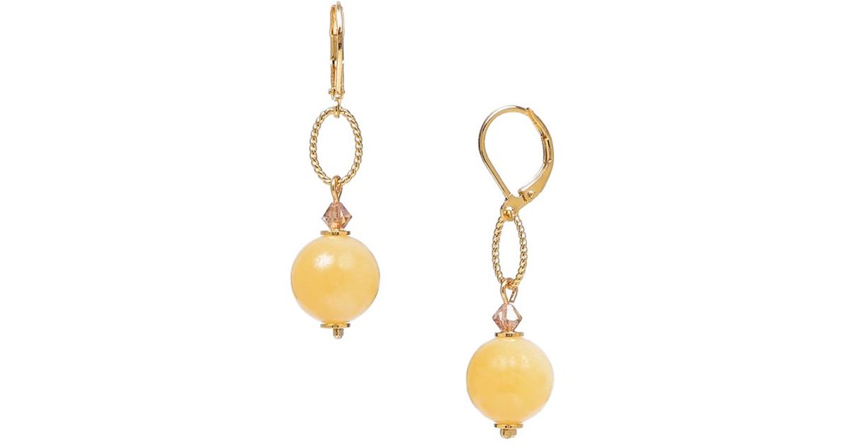 Lyst Dabby Reid Ashley Drop Earrings In Metallic