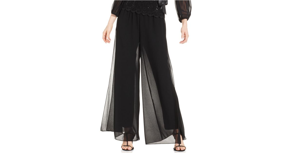 alex evenings palazzo pants