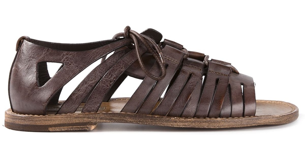 dolce and gabbana gladiator sandals