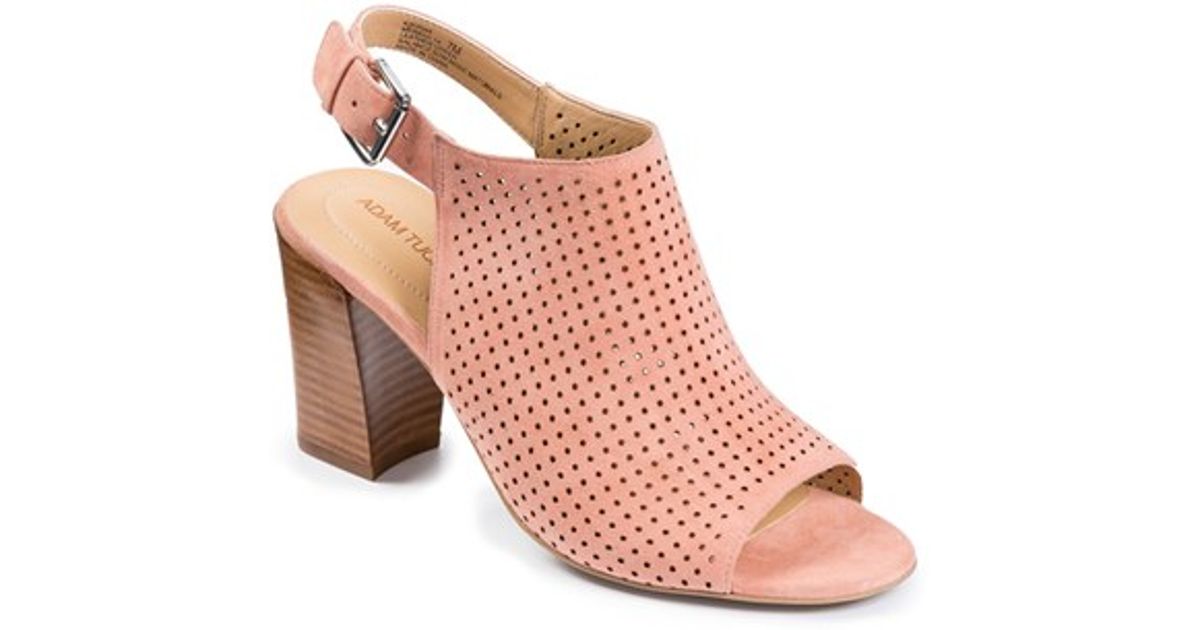 Pink Perforated Peep Toes From Hm lyst adam tucker meridia city perforated slingback Pink Perforated Peep Toes From Hm lyst adam tucker meridia city perforated slingback