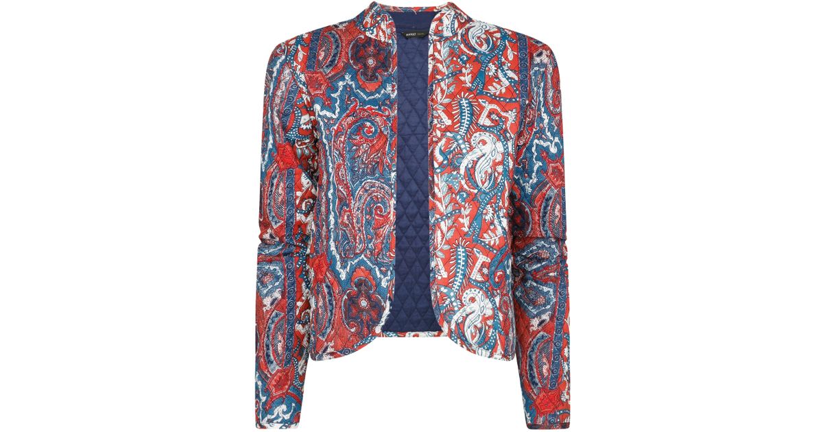 Paisley Jqd Quilted Jacket