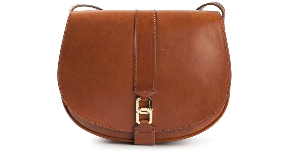 Lyst - A.P.C. Classic Leather Cross-Body Bag in Brown