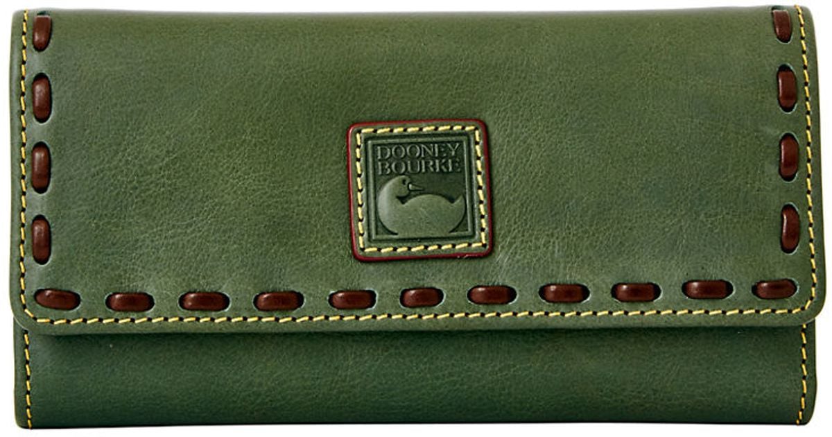 green dooney and bourke wallet