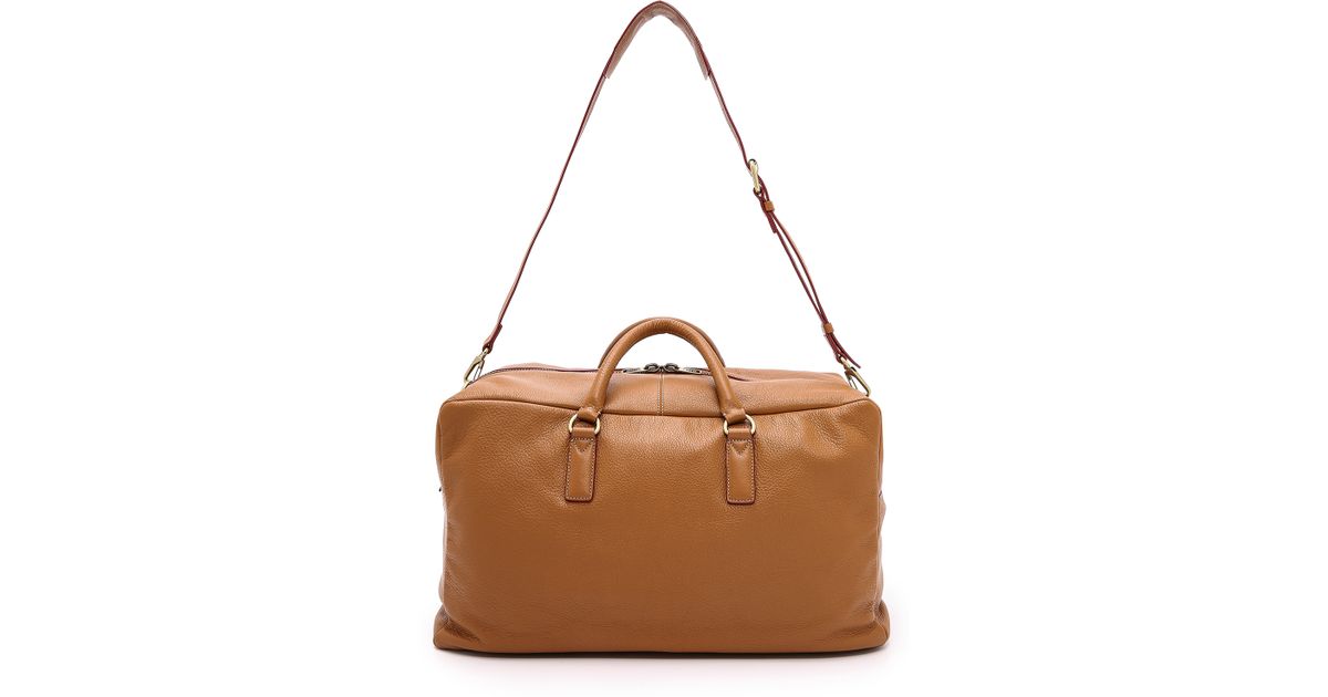 Marc by marc jacobs Classic Leather Weekender in Brown for Men ...  