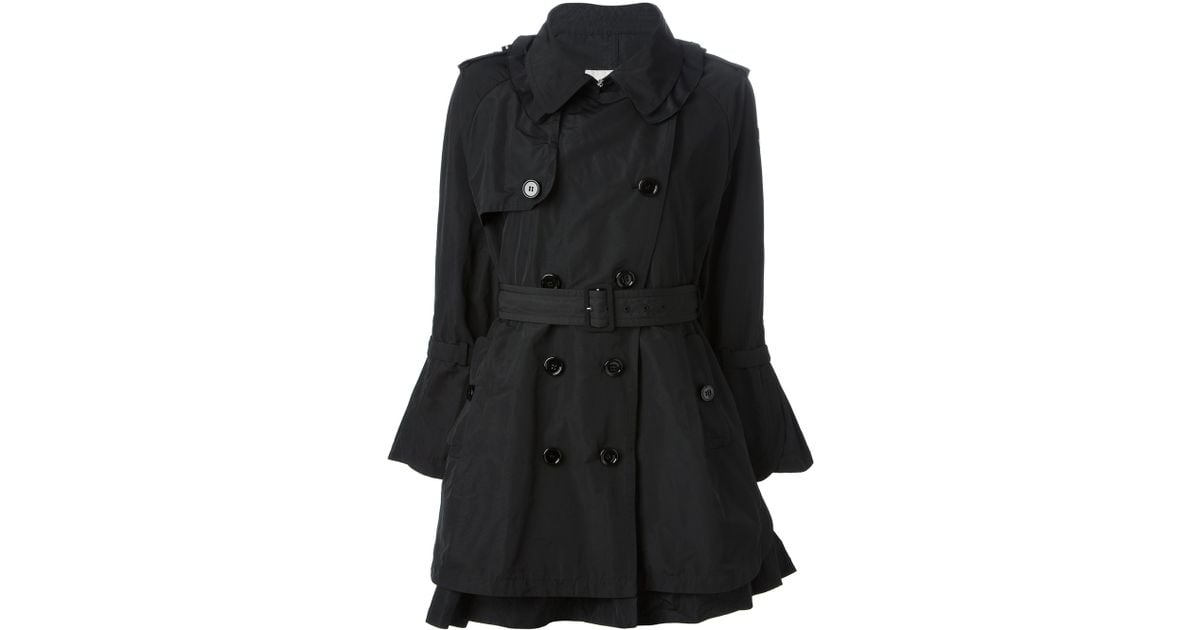 moncler black raincoat moncler black raincoat