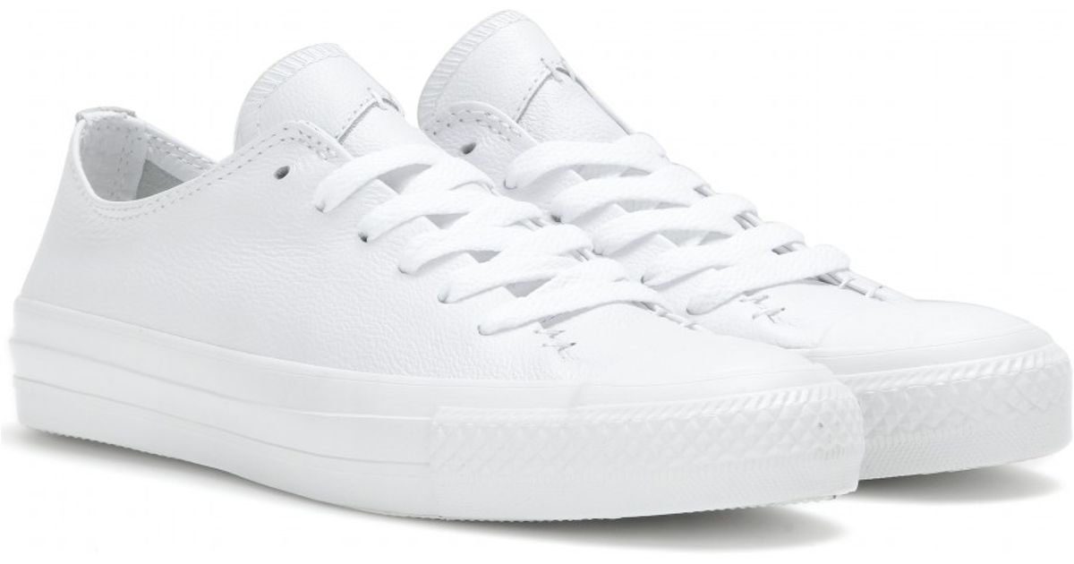 converse white leather sneakers