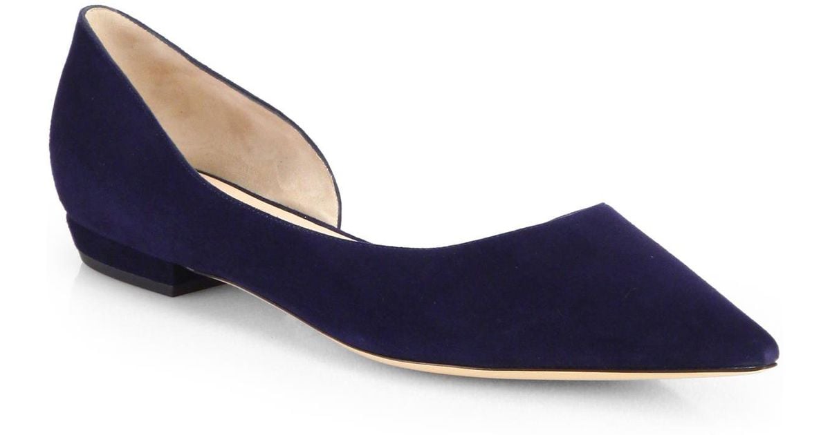 giorgio armani ballet flats