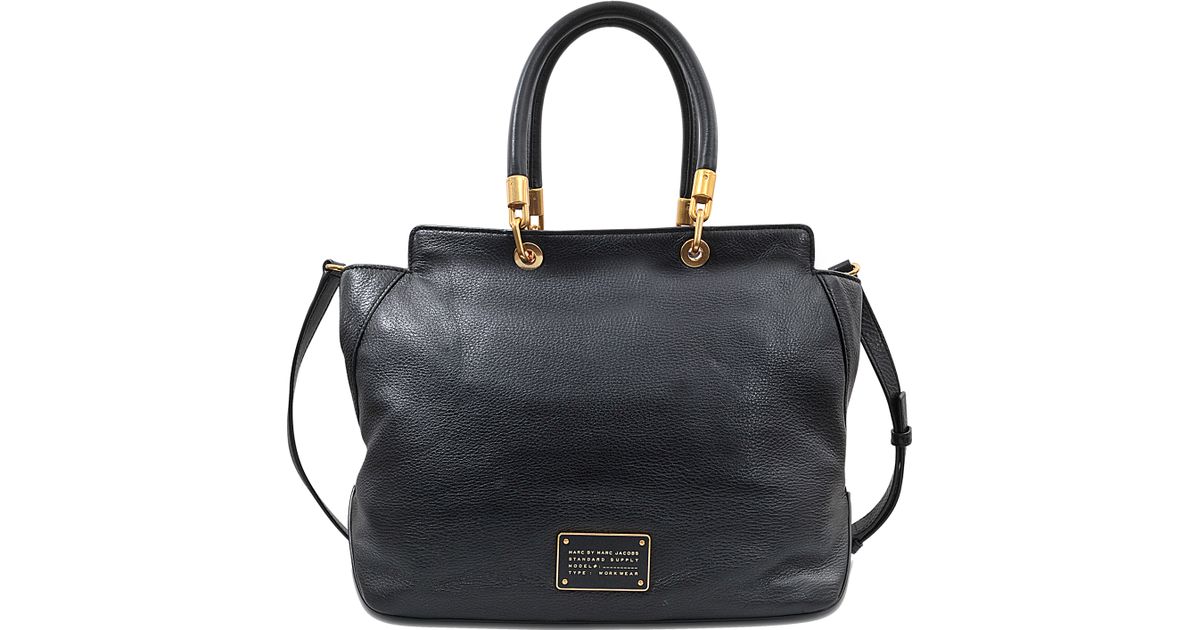 Lyst Marc By Jacobs New Too Hot To Handle Bentley Bag In Black