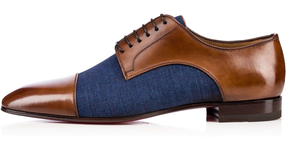 Christian louboutin Top Daviol Calf in Brown for Men | Lyst  