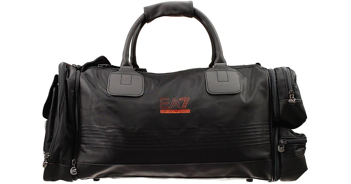 Lyst Giorgio Armani Handbag Bag Gym Multipocket Nylon With Lyst Giorgio Armani Handbag Bag Gym Multipocket Nylon With Logo In Black For Men