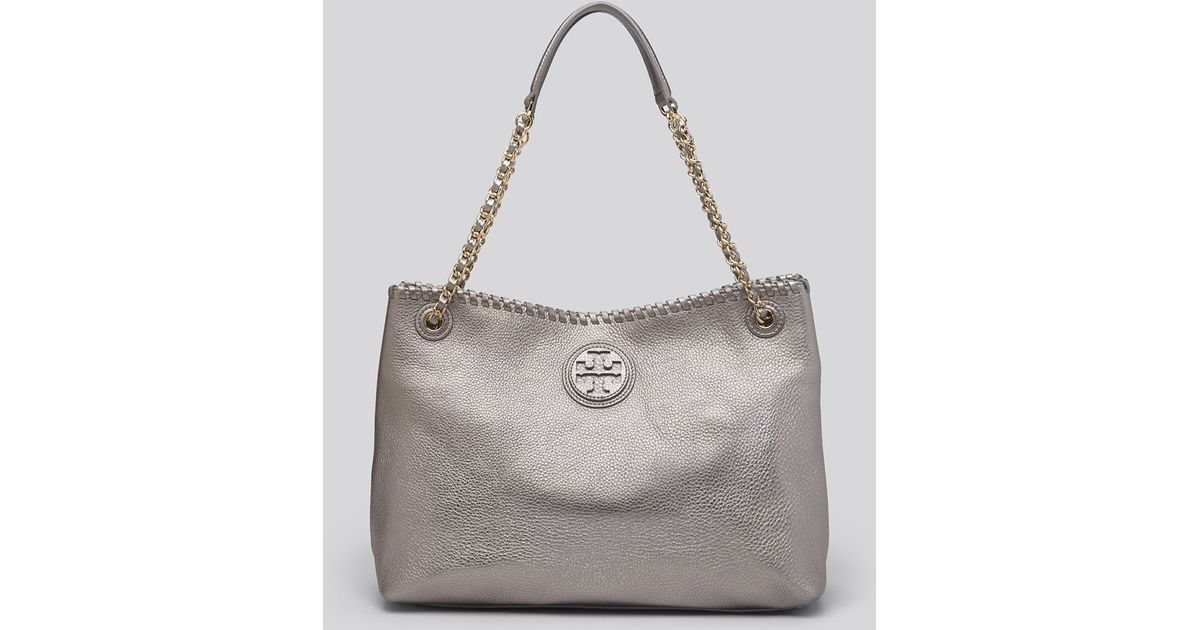 tory burch marion chain shoulder slouchy tote