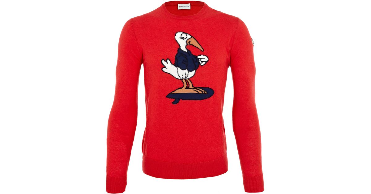 moncler red jumper moncler red jumper