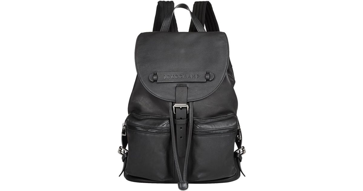 Longchamp 3d Backpack in Black | Lyst