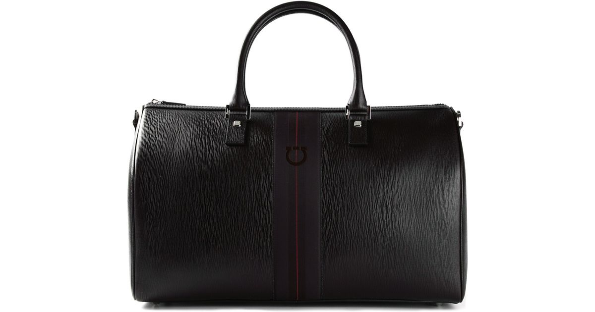 Lyst Ferragamo Duffle Bag In Black For Men