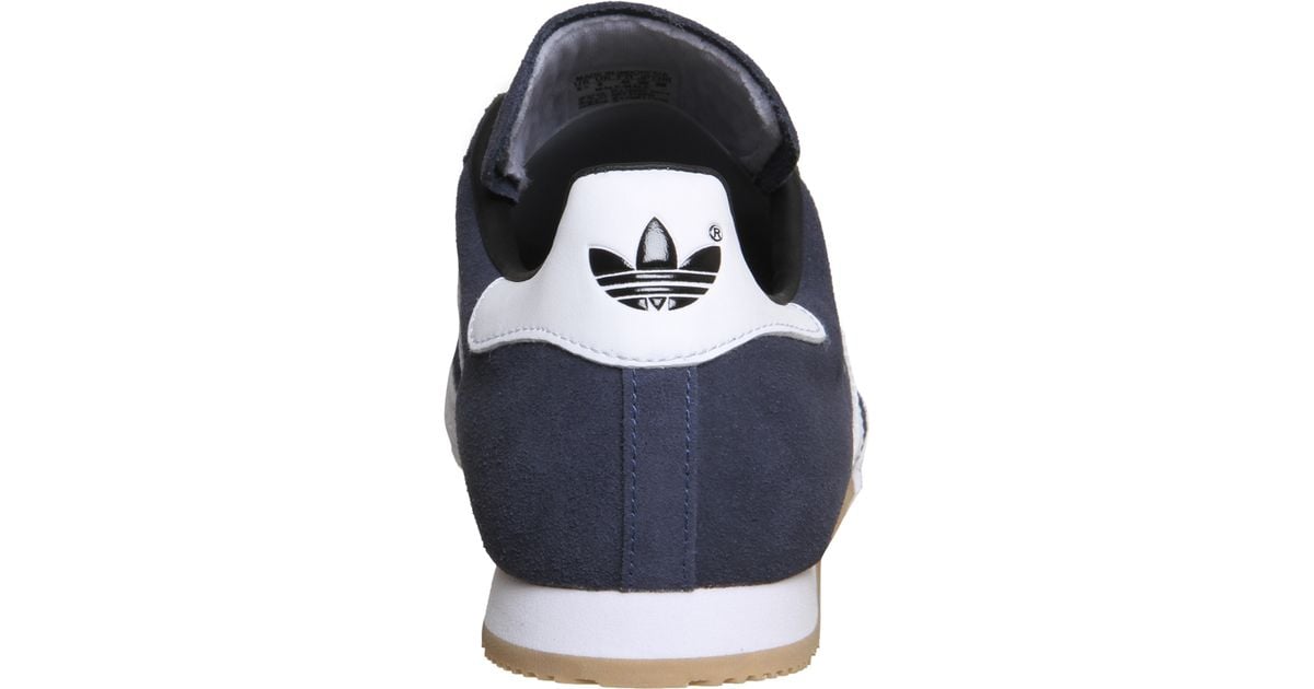 adidas samba super blue