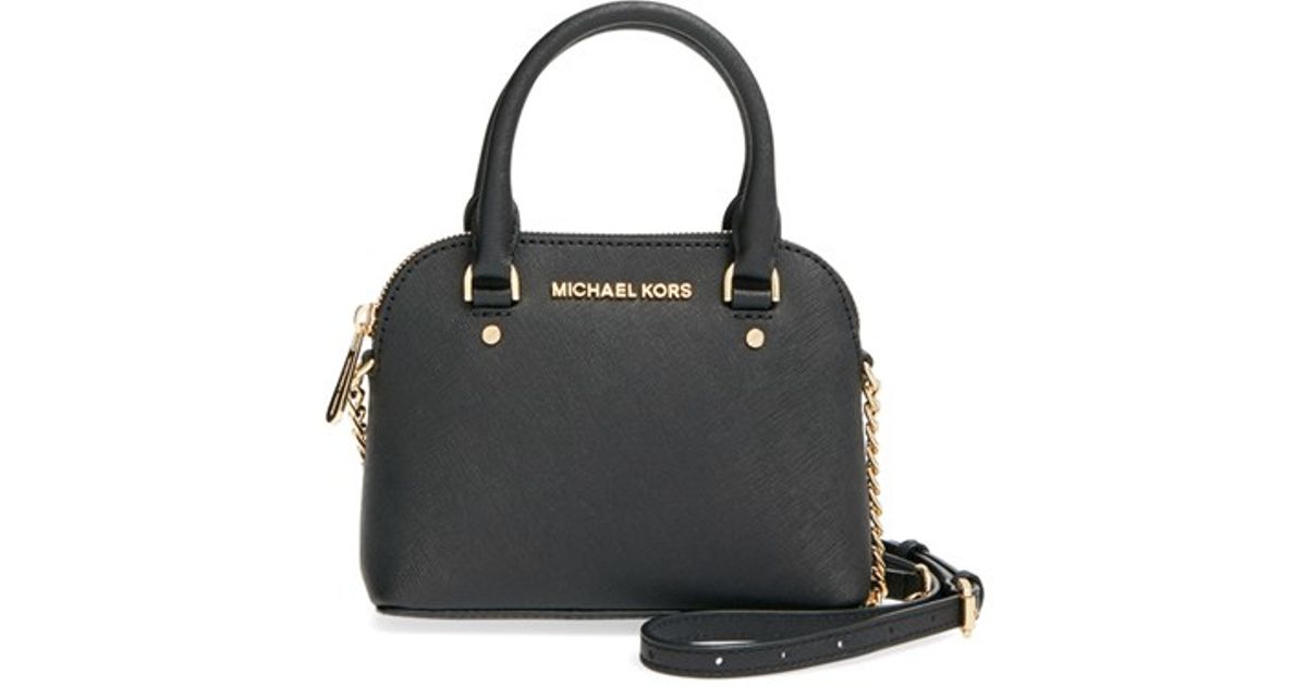 michael kors black cindy dome small north south large tote - Marwood  VeneerMarwood Veneer