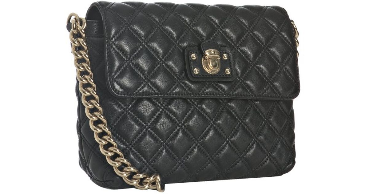 Lyst Marc Jacobs Quilted Leather Bag In Black