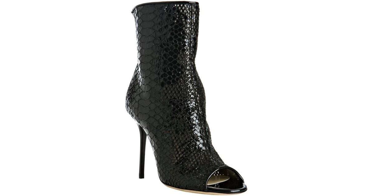 jimmy choo black booties