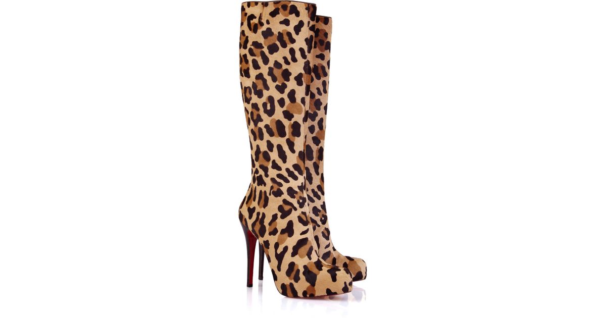 christian louboutin arielle heel boots 120 nappa