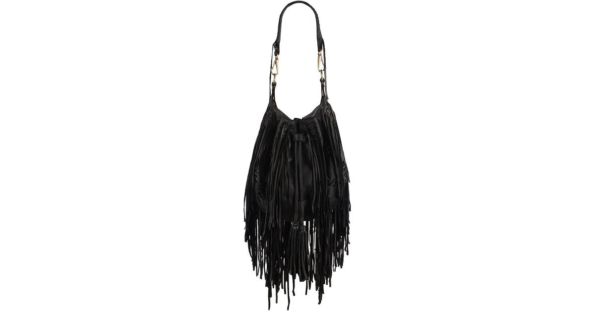 Lyst Allsaints Bonita Fringe Bag In Black