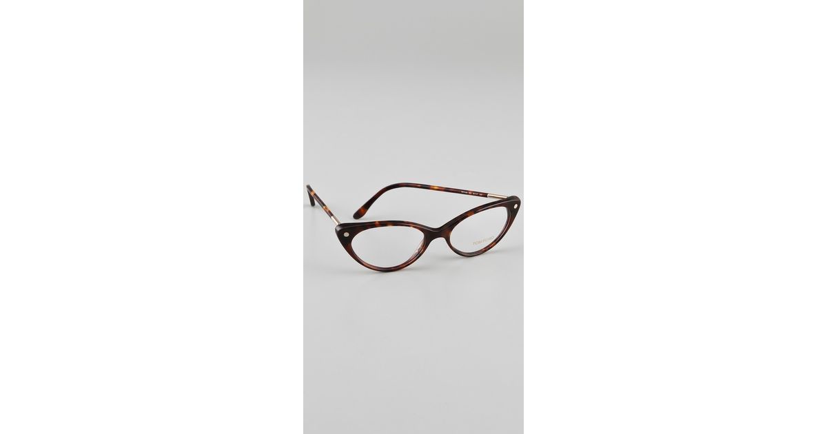 Lyst Tom Ford Cat Eye Glasses