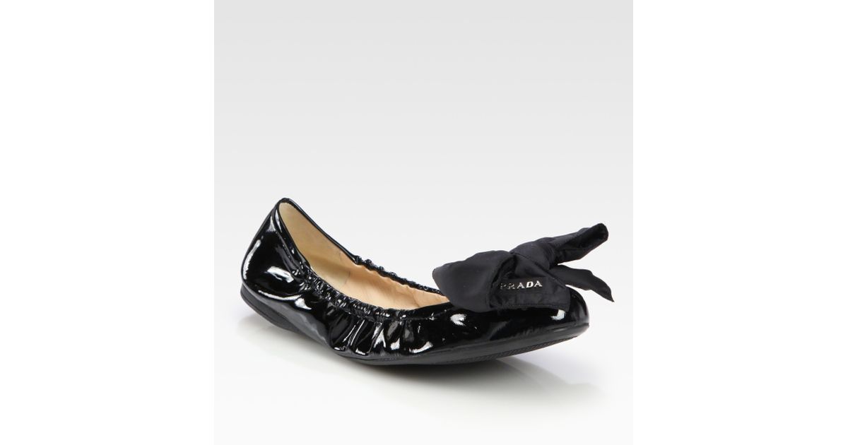 prada ballerina flats