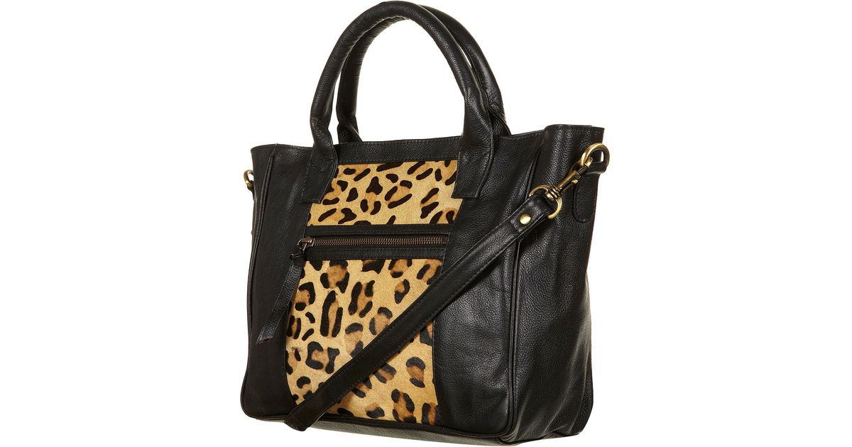 leopard print holdall