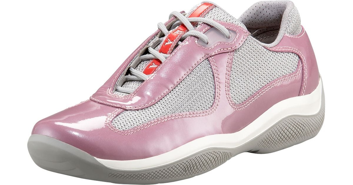 hot pink prada sneakers
