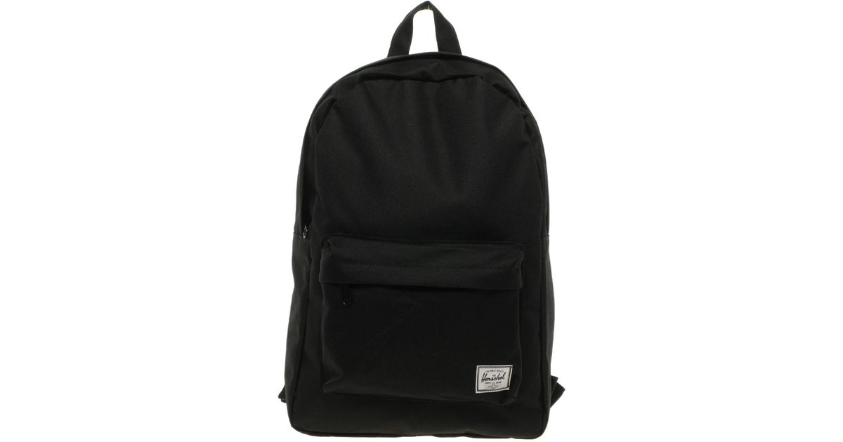 Lyst Herschel Supply Co Classic Pocket Backpack In Black