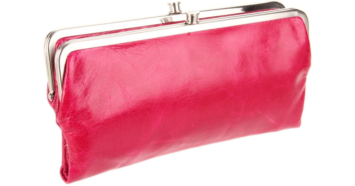 Hobo international Lauren Wallet in Pink (fuschia) | Lyst